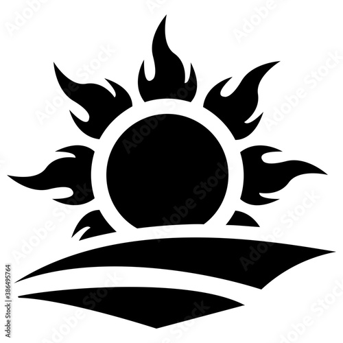 
A flower with petal and spores facing towards sun always called sunflower 
