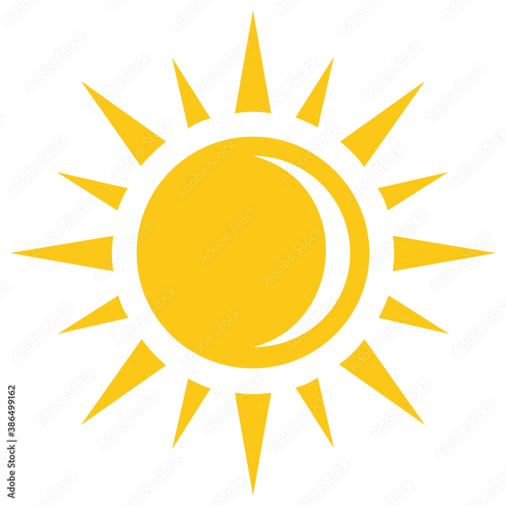 Flower like sun with thin and thick rays giving the symbol of mayan sun
Flower like sun with thin and thick rays giving the symbol of mayan sun