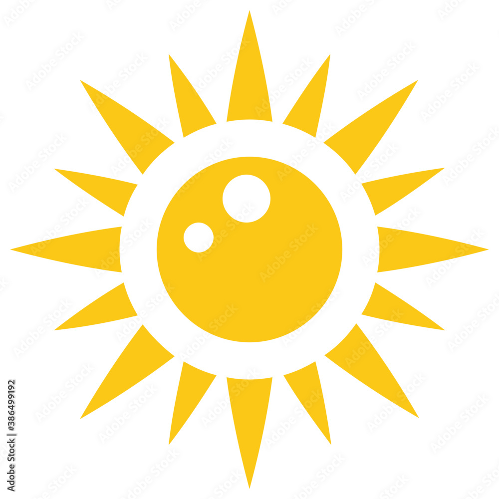 Flower like sun with thin and thick rays giving the symbol of mayan sun
Flower like sun with thin and thick rays giving the symbol of mayan sun