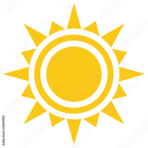 

Flower like sun with thin and thick rays giving the symbol of mayan sun 
