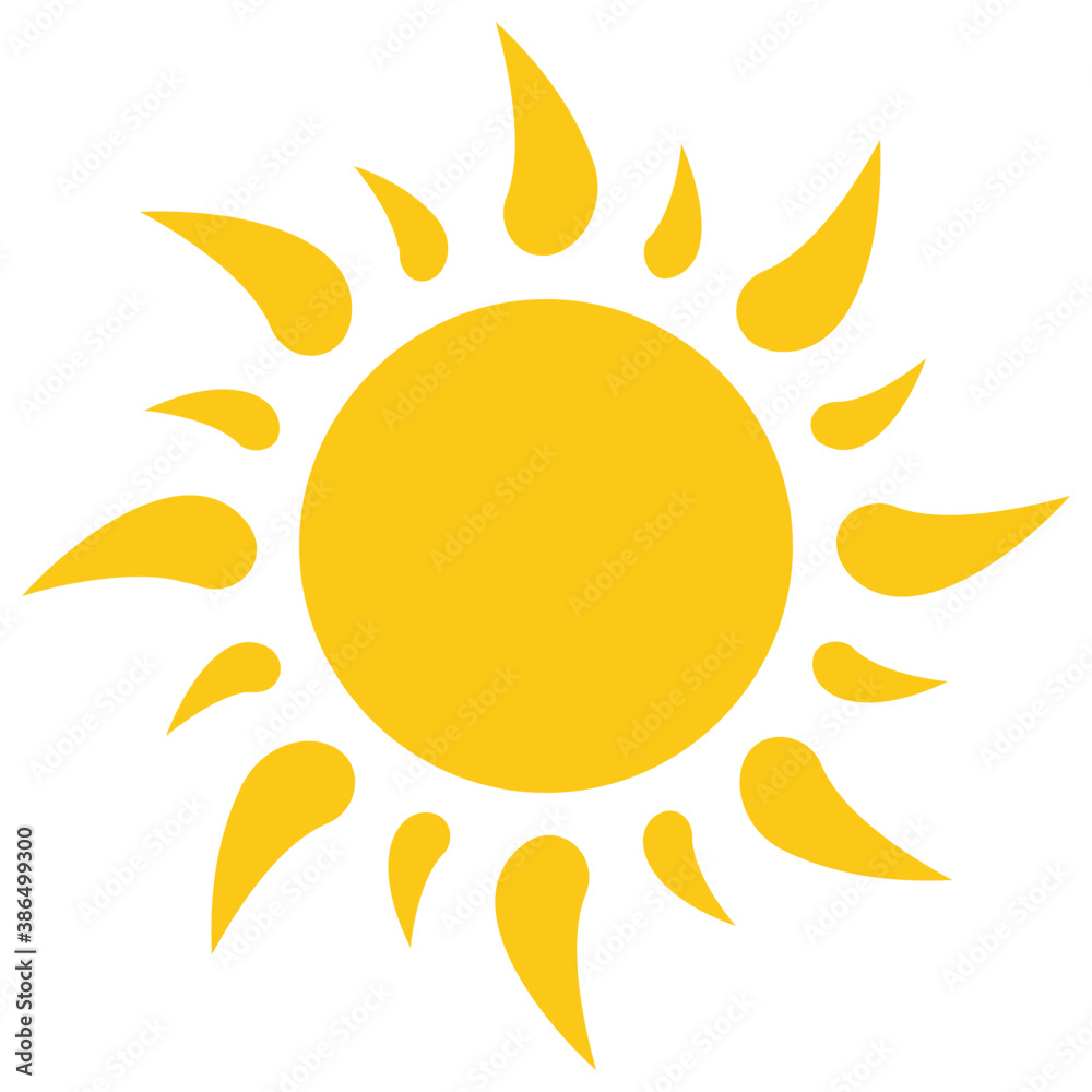 Flower like sun with thin and thick rays giving the symbol of mayan sun
Flower like sun with thin and thick rays giving the symbol of mayan sun