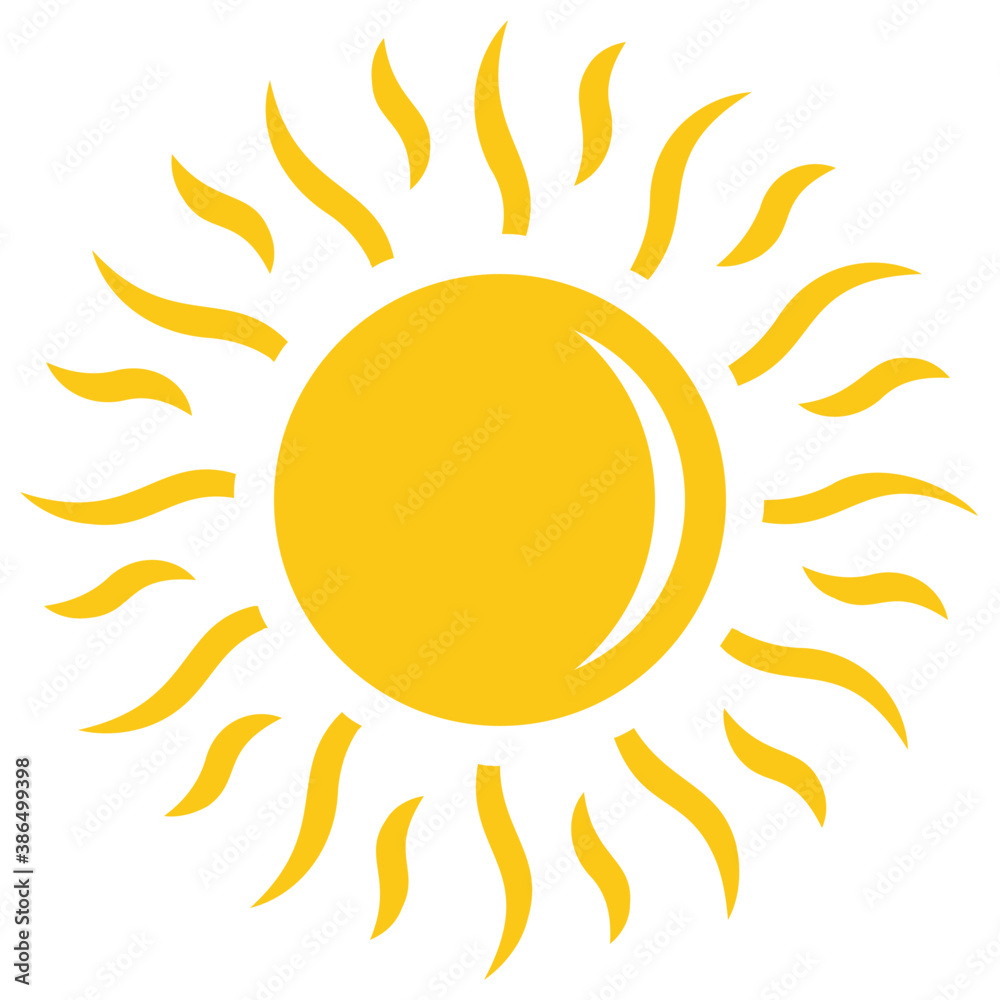 Flower like sun with thin and thick rays giving the symbol of mayan sun
Flower like sun with thin and thick rays giving the symbol of mayan sun