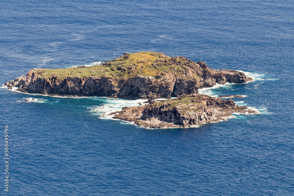 Rapa Nui – a small rocky island near Easter Island.