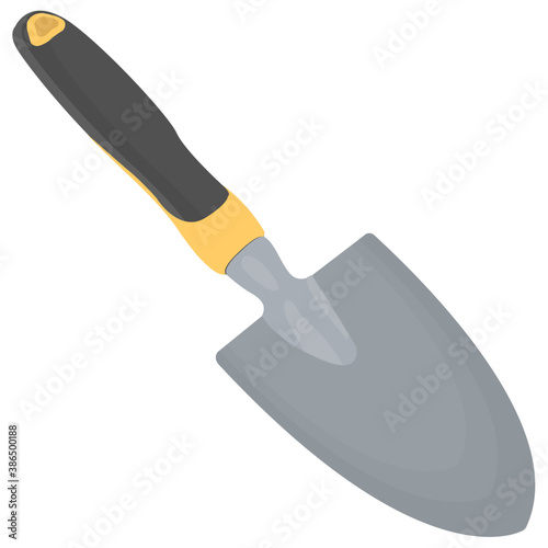 
An edging and planting spade, construction tool
