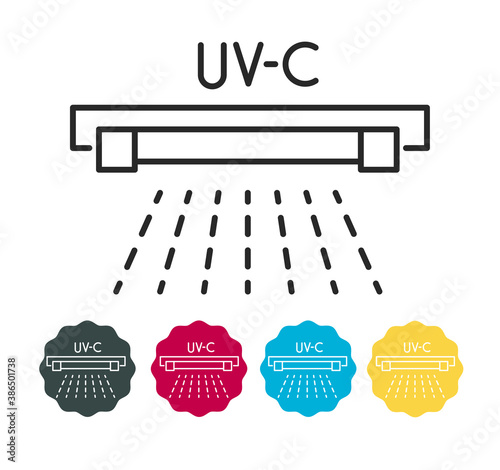 Anti-Microbial UVC Light Sanitation - Illustration