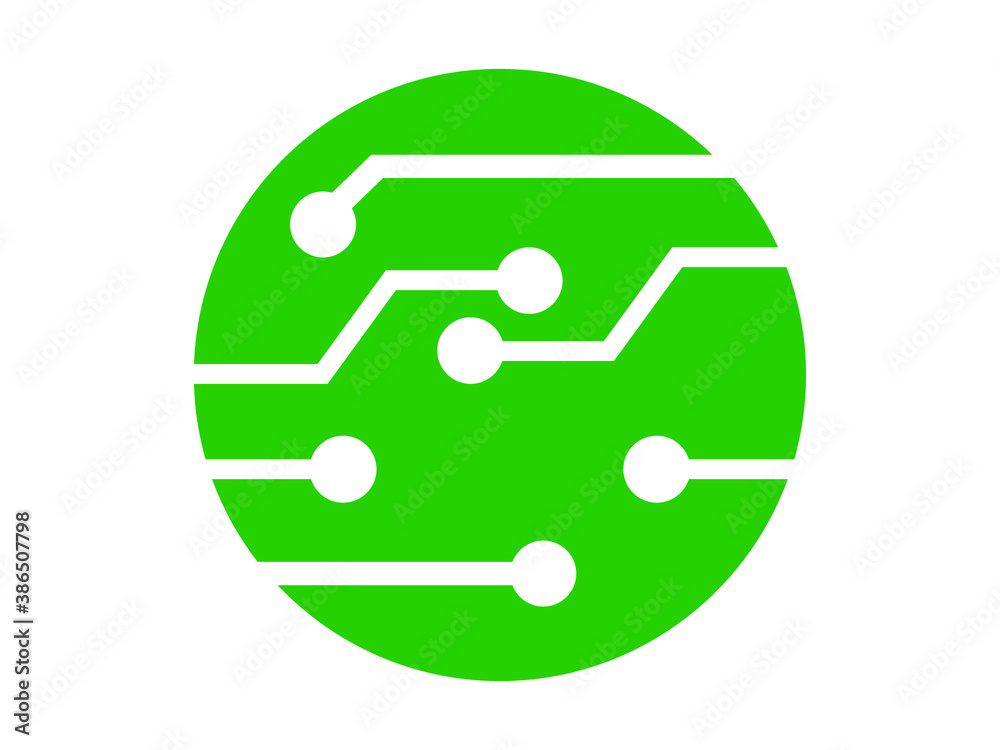 electronic circuit icon vector illustration eps10 electronic circuit icon vector illustration eps10