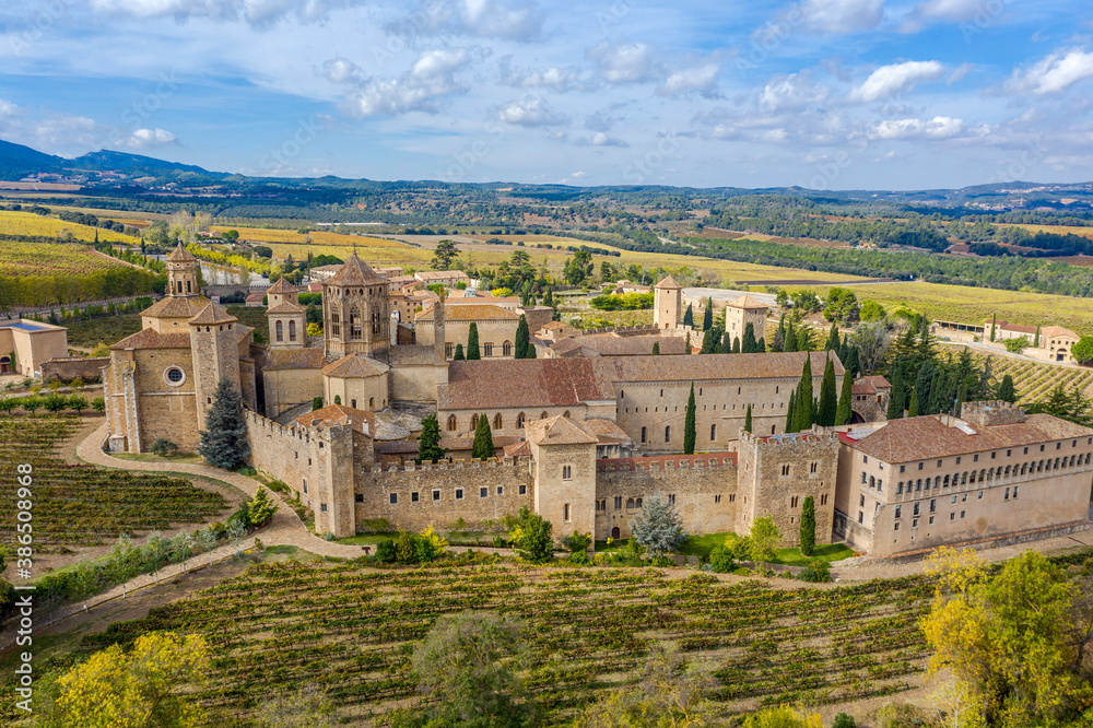 Monastery of Santa Maria de Poblet overview
