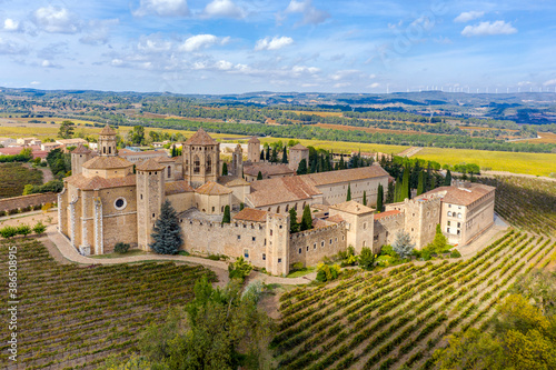 Monastery of Santa Maria de Poblet overview photo