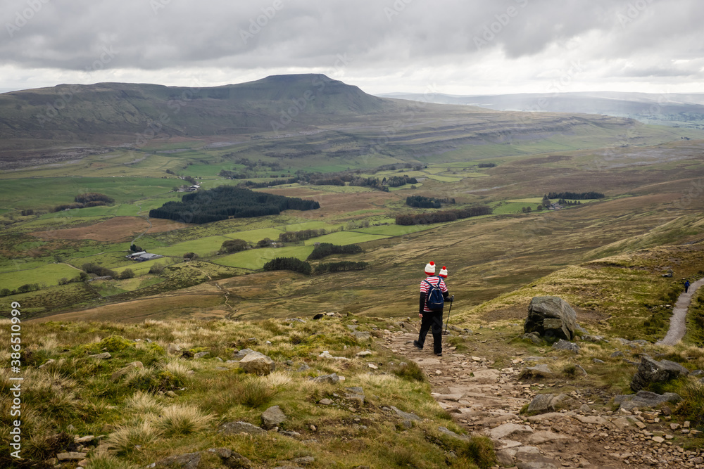 Kingsdale is the most deserted and stunning in the Yorkshire Dales. This route visits the summit of Whernside a mountain in the Yorkshire Dales in Northern England. 