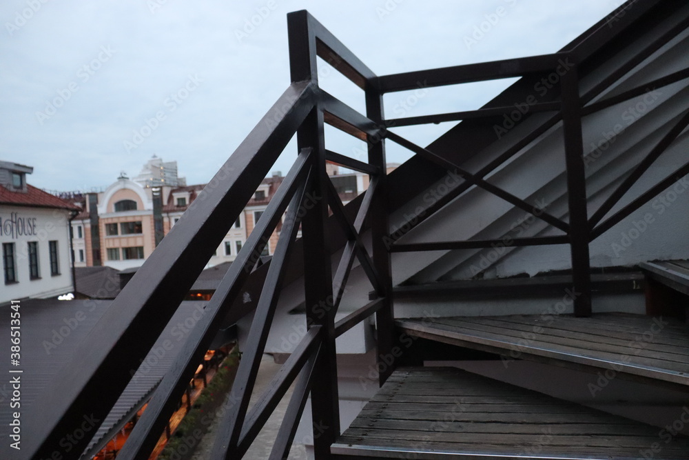 modern roof bars in Minsk with terrace