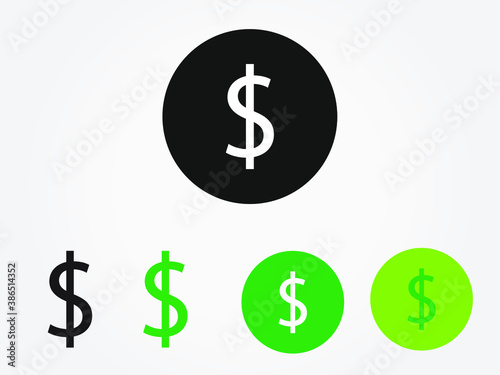 dollar symbol icon