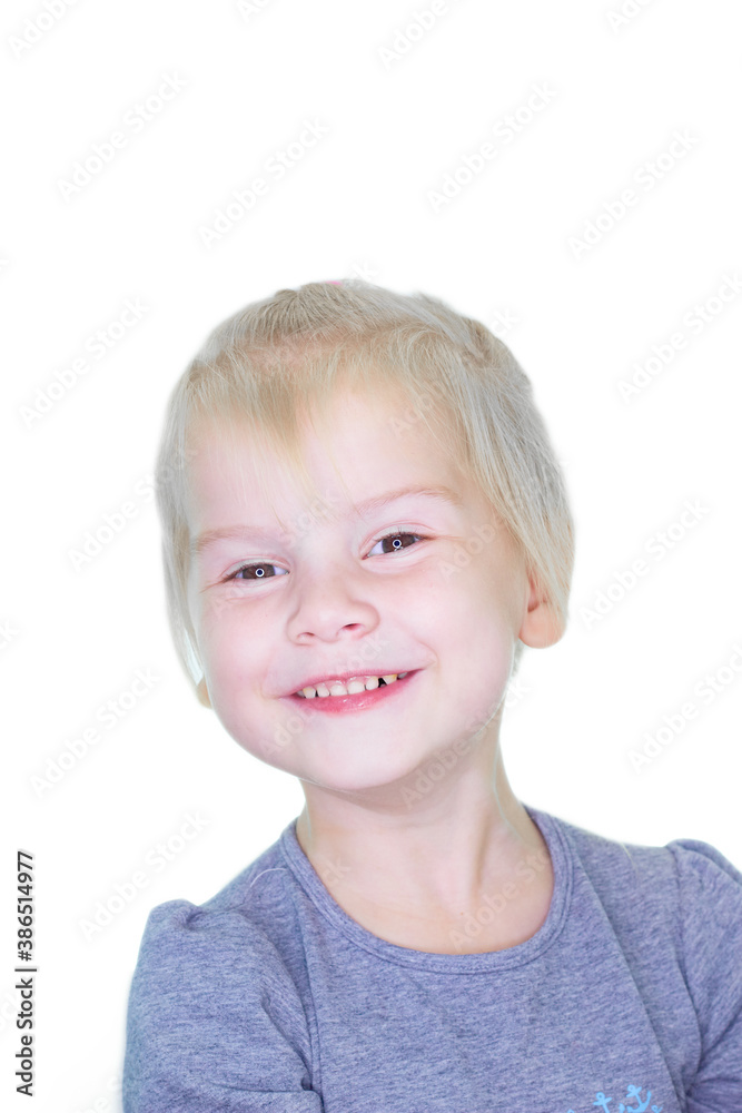 beautiful little girl portrait of a blonde smiling beautiful little girl portrait of a blonde smiling