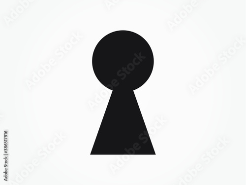 lock icon vector illustration eps10