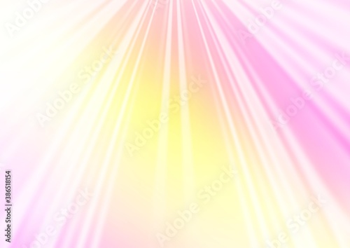 Light Pink, Yellow vector template with repeated sticks.