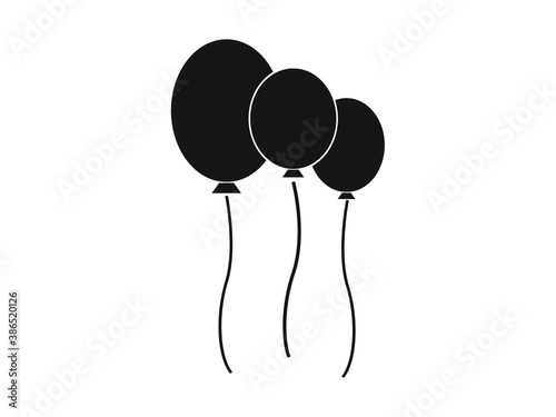 inflatable ball vector illustration