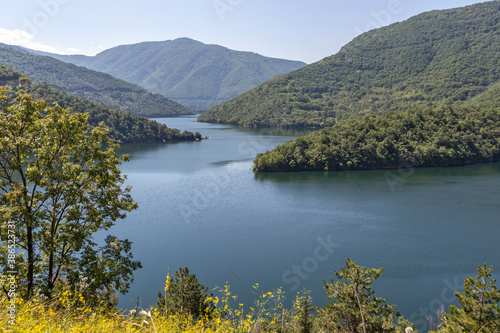 Vacha Reservoir at Rhodope Mountains, Bulgaria © hdesislava