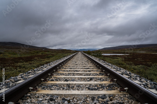 railway in the countryside