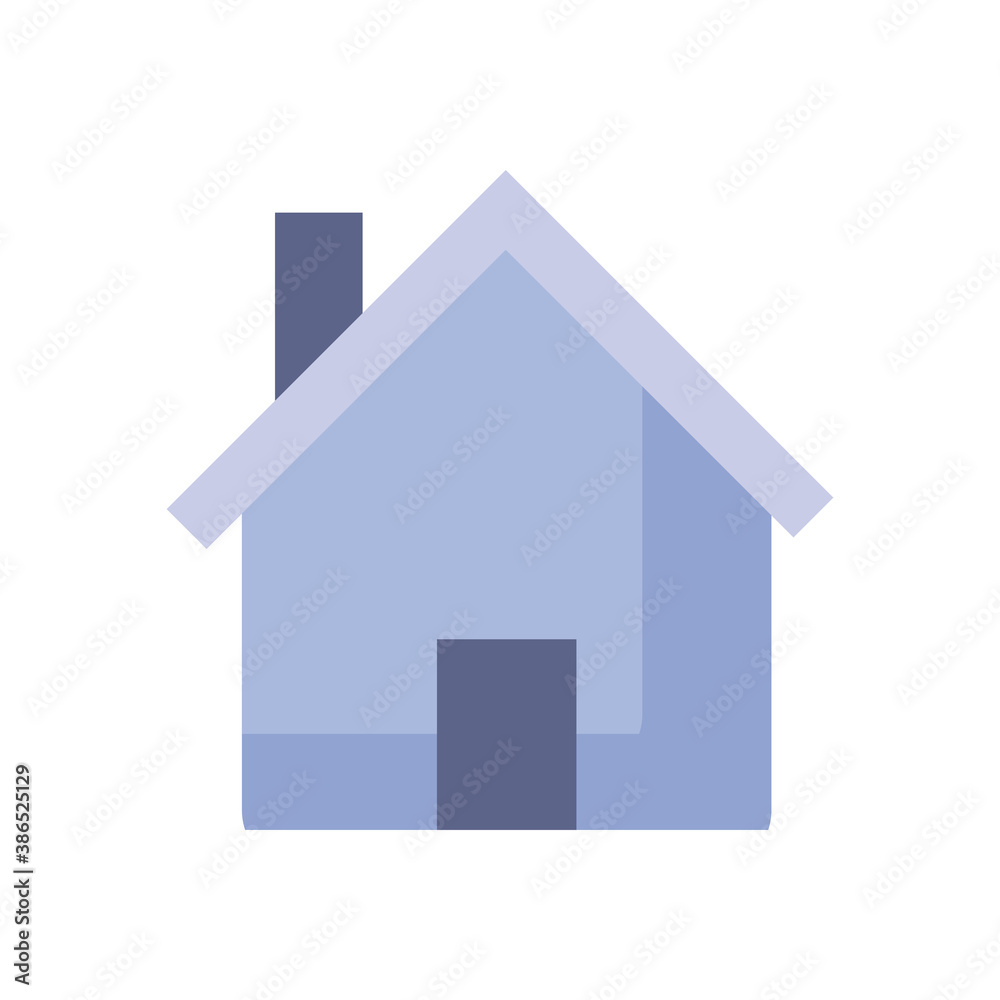 Isolated house flat style icon vector design