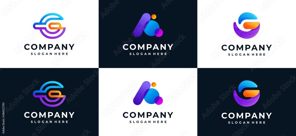 Abstract logo technology 