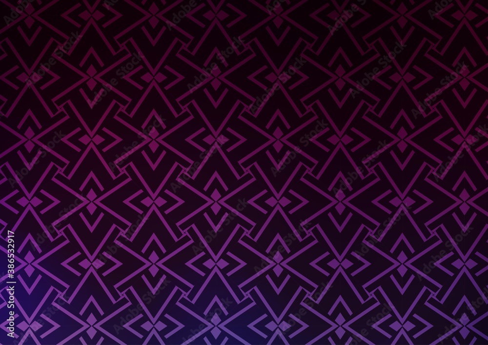 Dark Purple vector template with repeated sticks. Dark Purple vector template with repeated sticks.