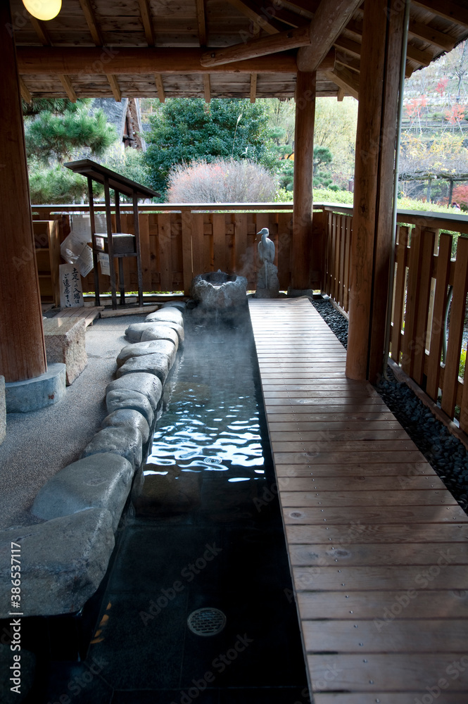 Fototapeta premium 足湯