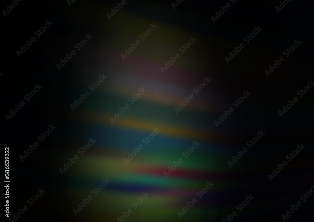 Dark Green vector abstract blurred background. Dark Green vector abstract blurred background.
