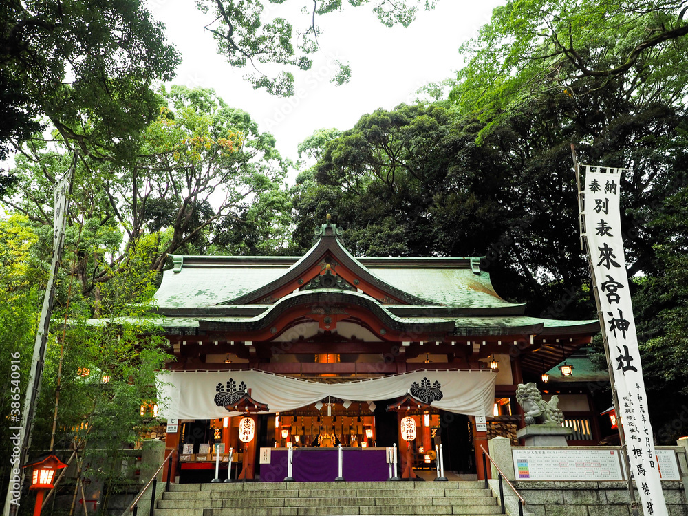 来宮神社　狛犬　熱海　熱海市　神社　