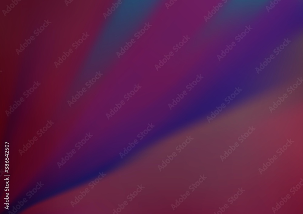 Fototapeta premium Dark Purple vector abstract blurred pattern.