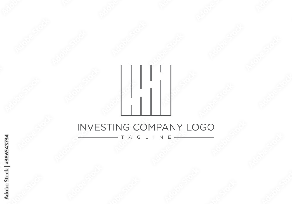 Modern Investment Company Logo and Logo Concept.