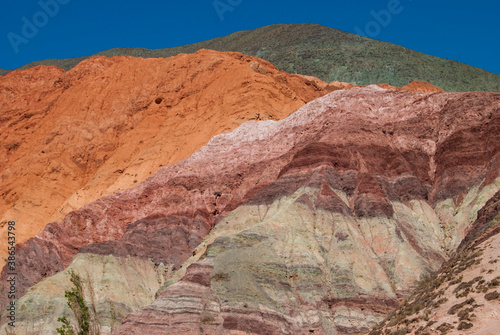 seven colors mountains