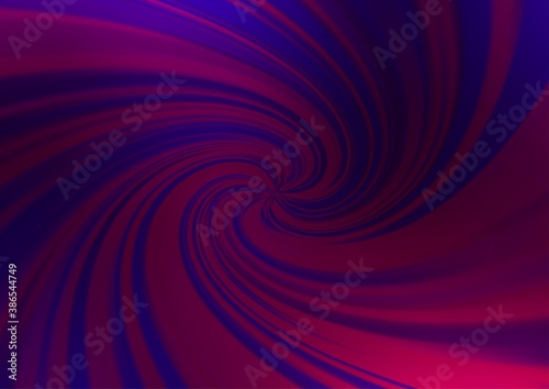 Dark Purple vector blurred shine abstract pattern.