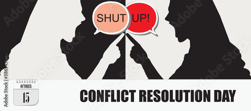 Postcard Conflict Resolution Day