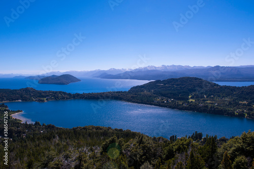 Fototapeta Naklejka Na Ścianę i Meble -  lake in the mountains campanario