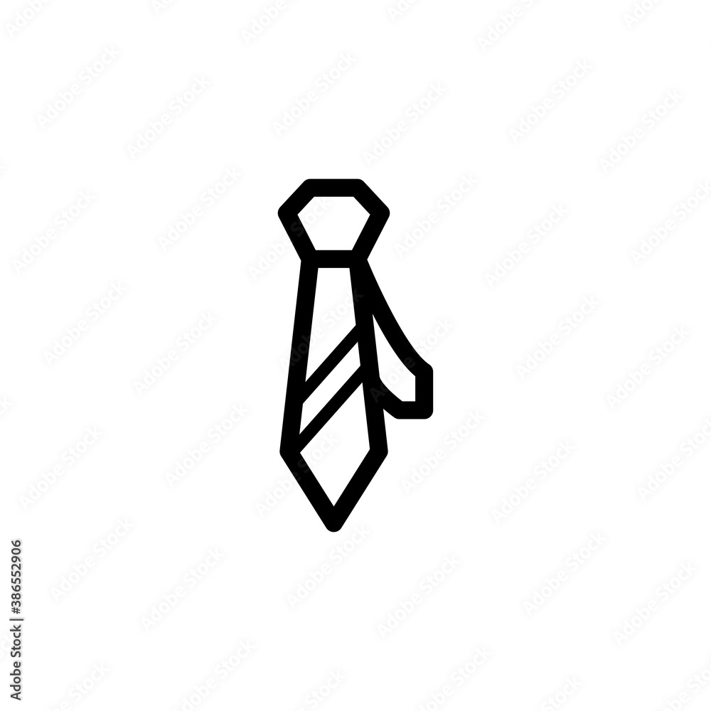 tie icon vector symbol template tie icon vector symbol template