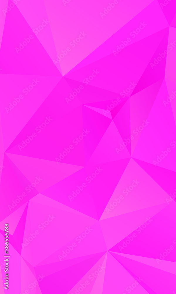 Obraz premium Abstract Pink Color Polygon Background Design, Abstract Geometric Origami Style With Gradient. Presentation,Website, Backdrop, Cover,Banner,Pattern Template
