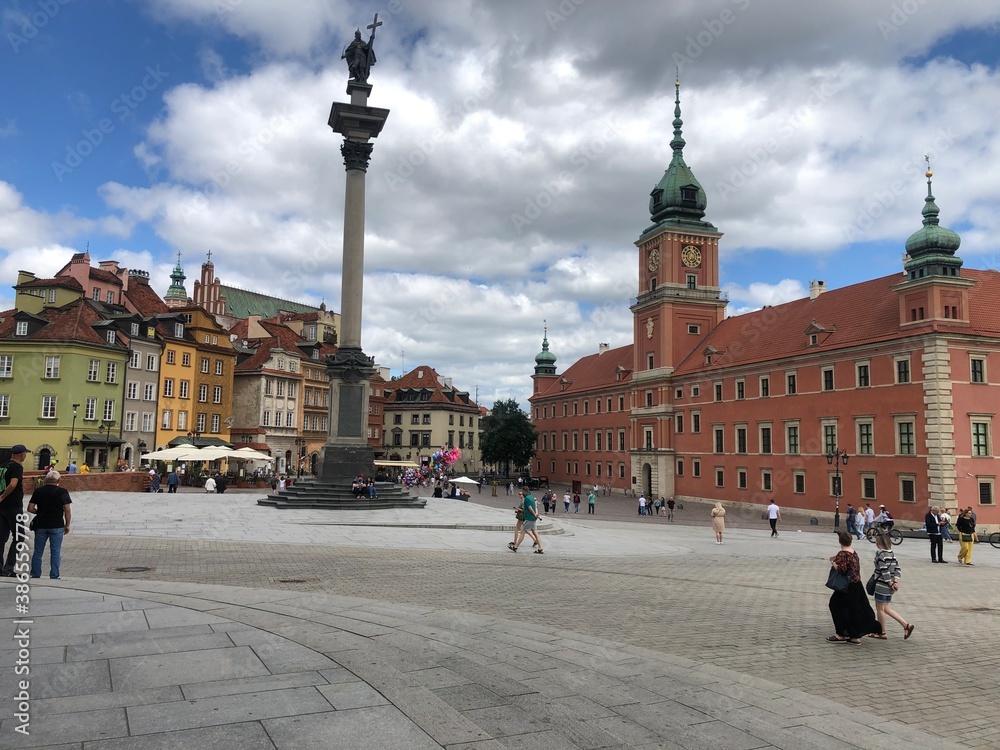 Fototapeta premium old town square