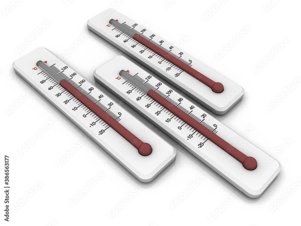 3d rendering fever checking normal thermometer 3d rendering fever checking normal thermometer