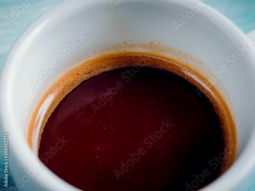 High resolution coffee shot with macro