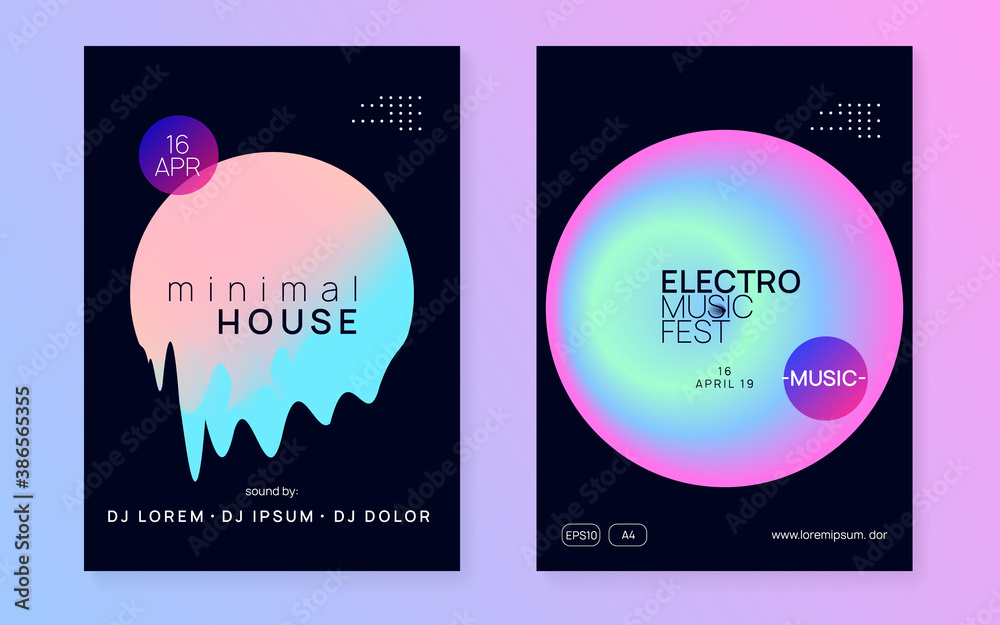 Summer poster and music fest flyer. Summer poster and music fest flyer.