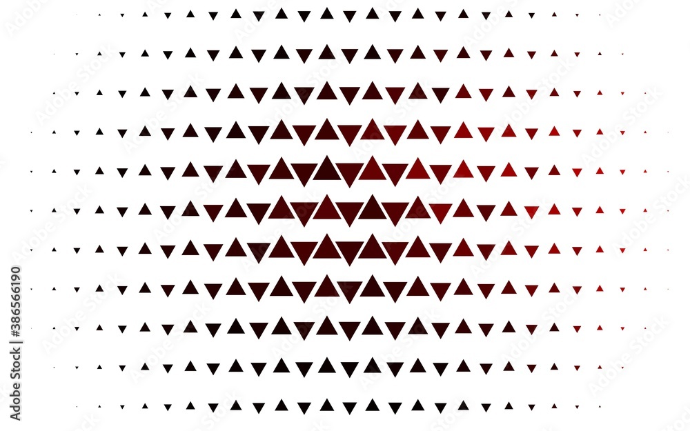 Light Red vector cover in polygonal style. Light Red vector cover in polygonal style.