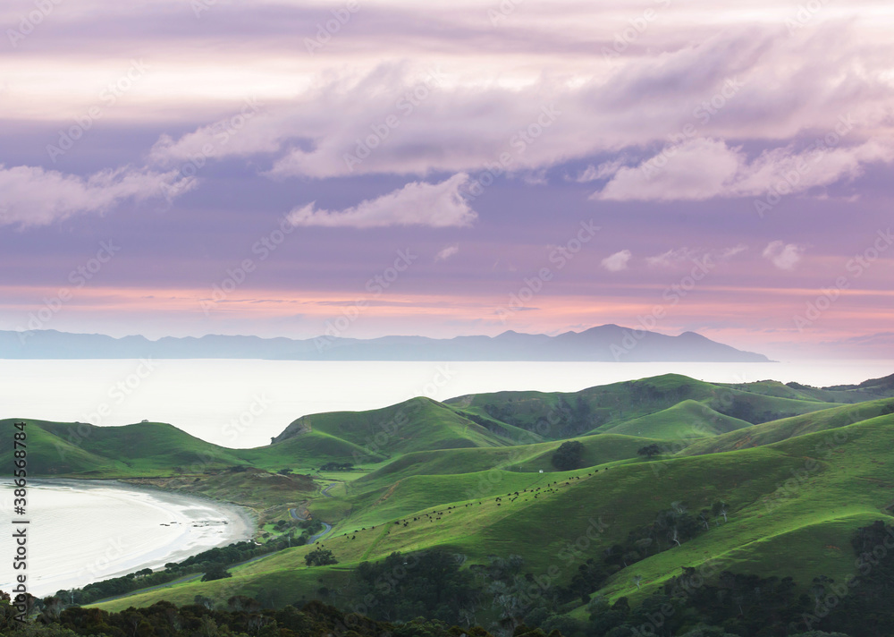 Fototapeta premium New Zealand coast