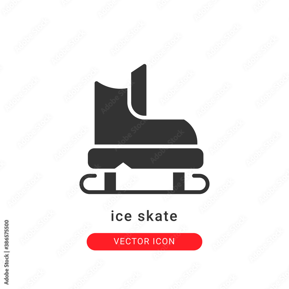 ice skate icon vector illustration. ice skate icon glyph design. ice skate icon vector illustration. ice skate icon glyph design.