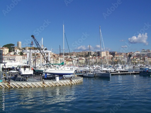 Boote im Hafen von Cannes  Frankreich boats in the harbour of Cannes  France