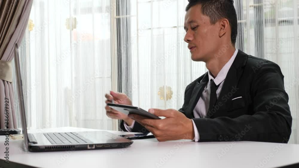 Business strategy investment concept office