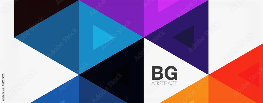 Mosaic triangle pattern abstract background for cover, banner, flyer and poster and other template Mosaic triangle pattern abstract background for cover, banner, flyer and poster and other template