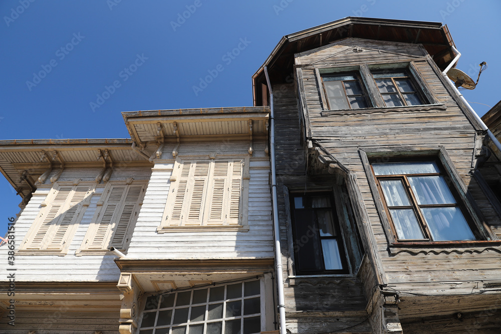 Old Houses in Mudanya District, Bursa, Turkey