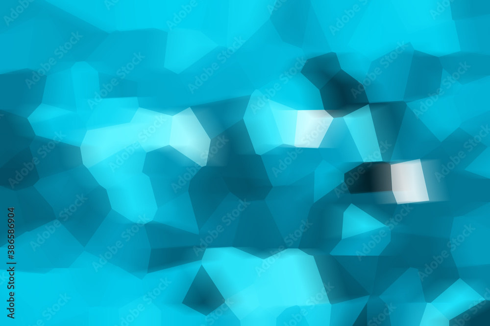 Fototapeta premium blue abstract mosaic background / spring business background, design lines broken wallpaper, blue gradient light