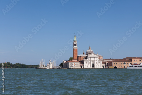 Famous San Giorgio Maggiore church in Venice, Italy © alexxich