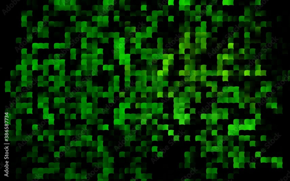 Dark Green vector layout with lines, rectangles. Dark Green vector layout with lines, rectangles.