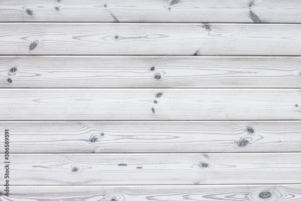 Obraz premium white and gray wooden planks background